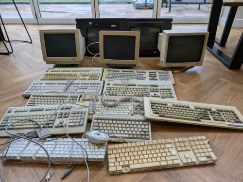 Keyboards and terminals